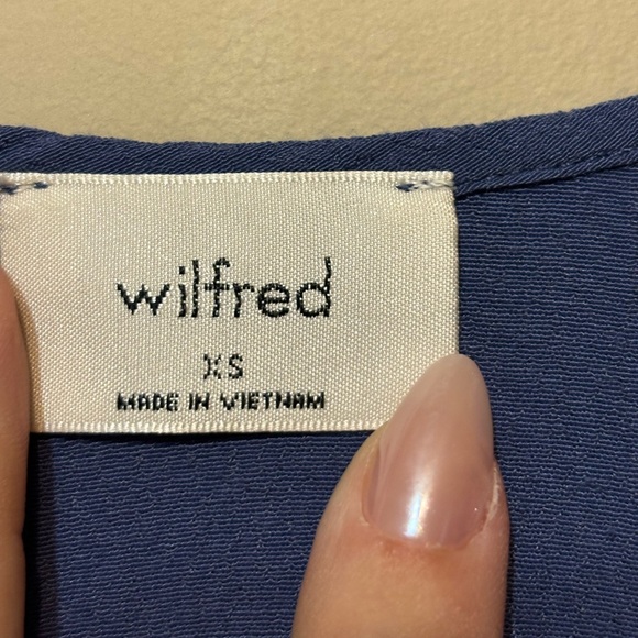 WILFRED Denim-Blue Spaghetti Strap Dress - Picture 3 of 7